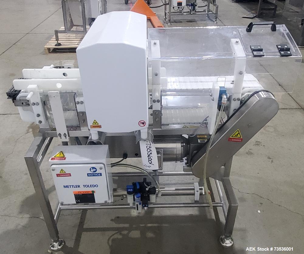 Used Mettler-Toledo SL1500 Conveyor Metal Detector – Air Reject, HMI, IP65